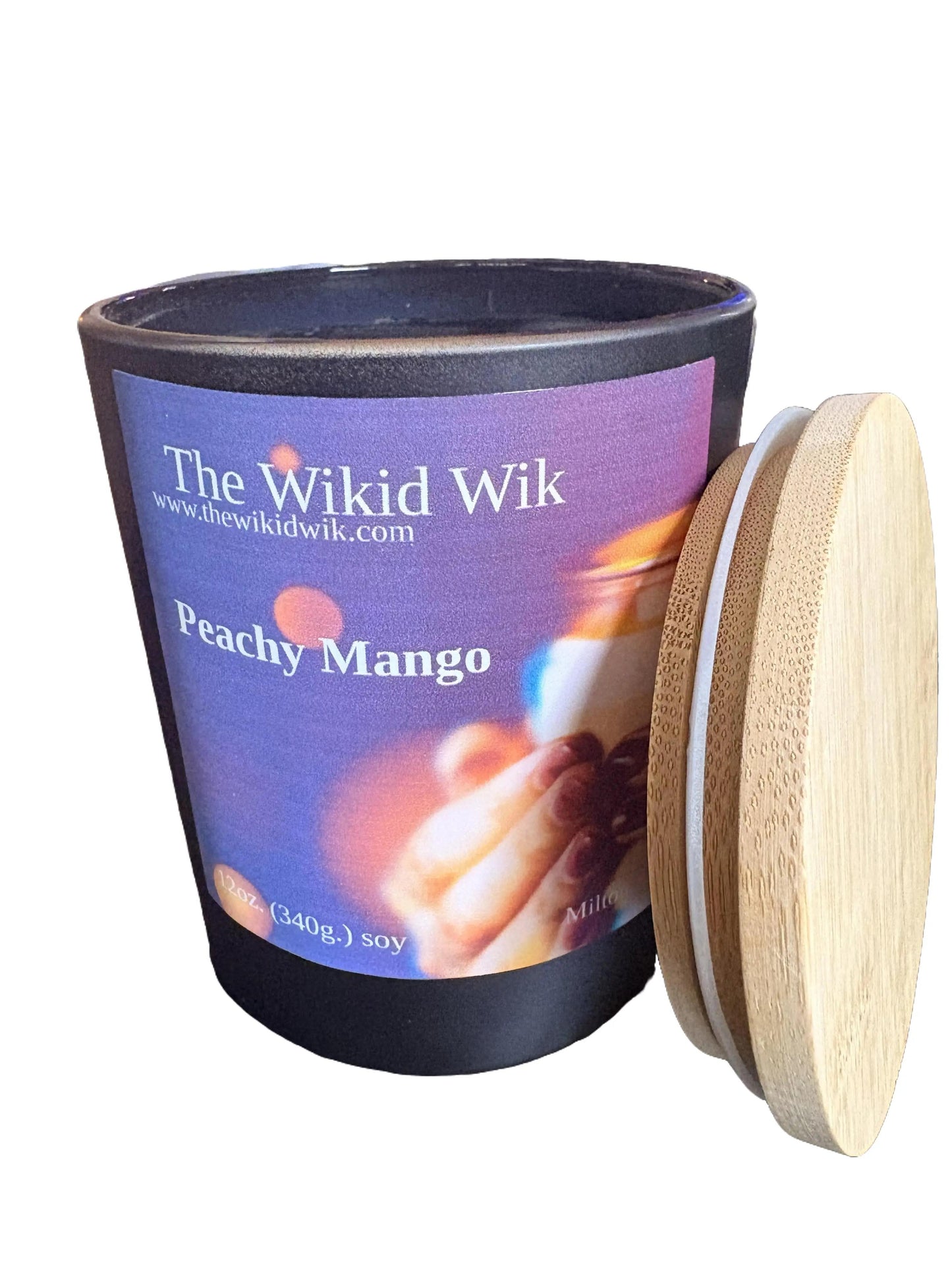 Peachy Mango - Scented Soy Candle (NEW)...Bright, juicy, and sunshine-sweet — like fresh peaches and ripe mango filling the room with tropical warmth.