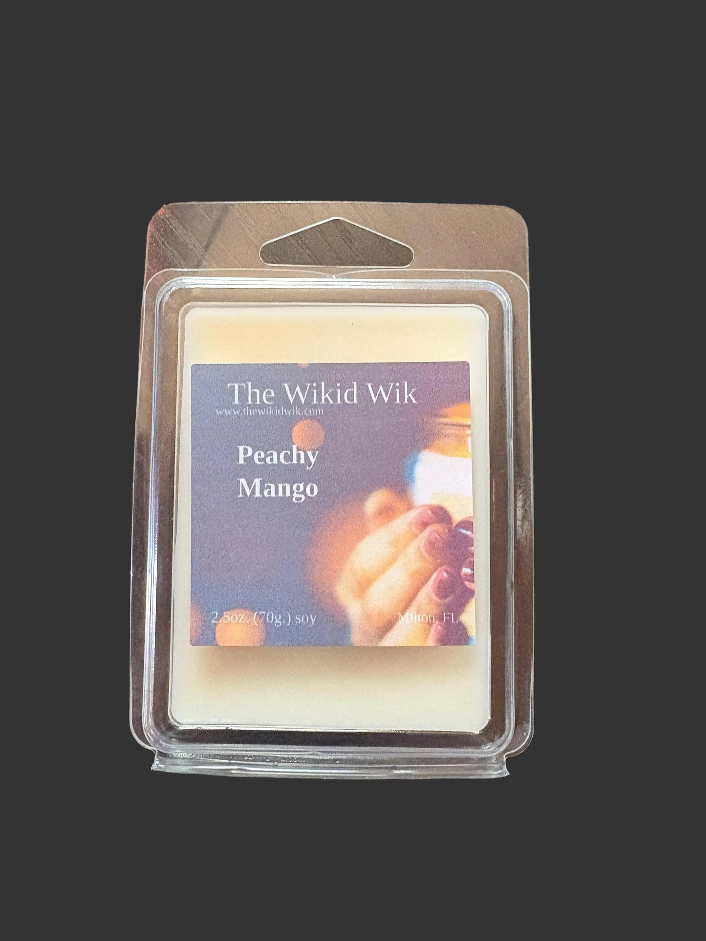 Peachy Mango - Soy Wax Melts (NEW)...Bright, juicy, and sunshine-sweet — like fresh peaches and ripe mango blended into the perfect tropical escape.