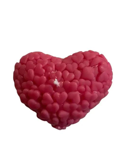 Valentines Hearts - Champagne Toast Scented Candles (Pink) (NEW)...Sweet, bubbly, and romantic — like clinking glasses and celebrating love.