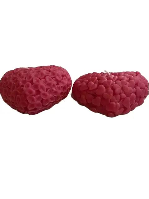 Valentines Hearts - Champagne Toast Scented Candles (Pink) (NEW)...Sweet, bubbly, and romantic — like clinking glasses and celebrating love.