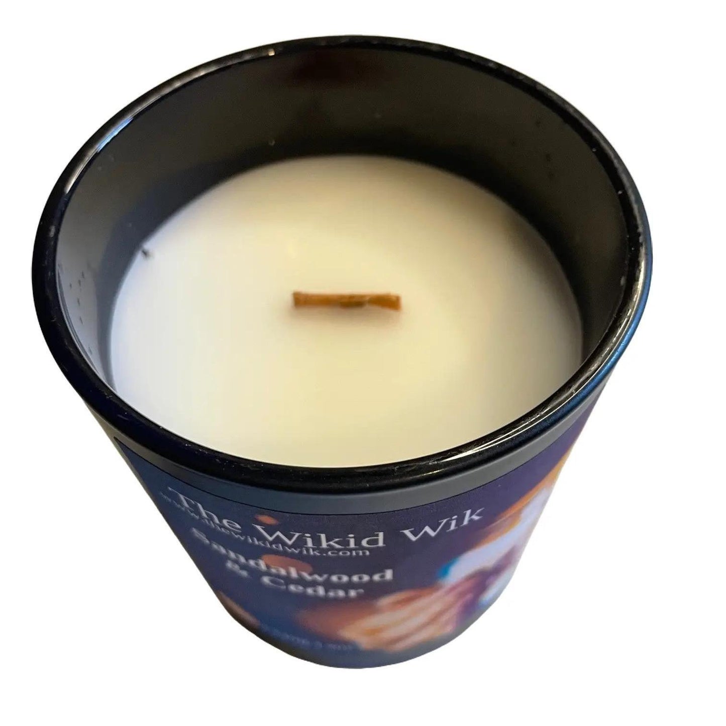 Sandalwood & Cedar - Scented Soy Candle (NEW)