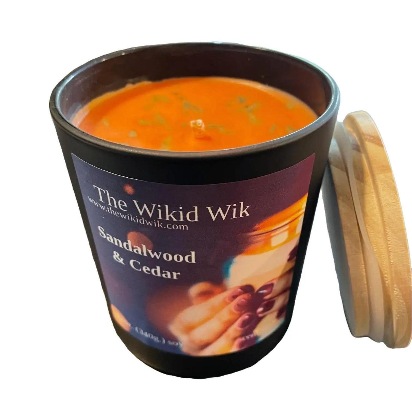 Sandalwood & Cedar - Scented Soy Candle (NEW)