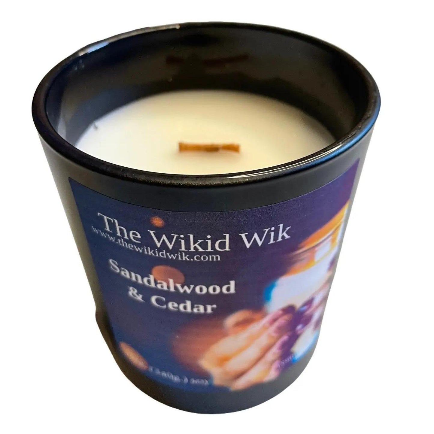 Sandalwood & Cedar - Scented Soy Candle (NEW)