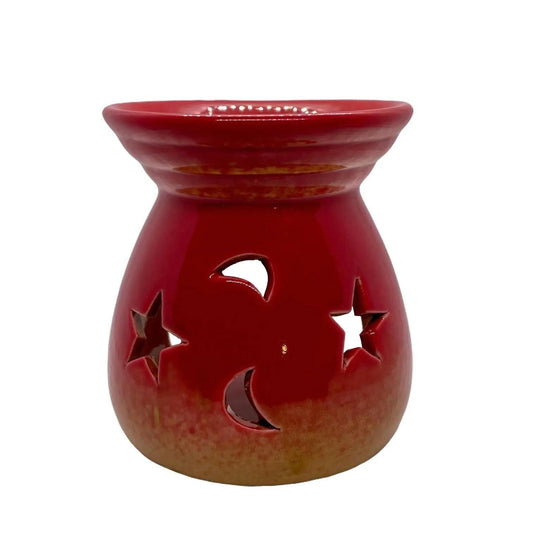 Moon & Stars Wax Melt Warmer - Red (NEW)