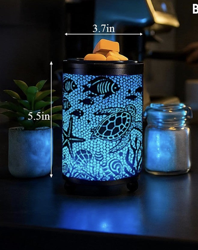 Underwater World Color-Changing Wax Melt Warmer (NEW)...Magical, calming, and ocean-inspired — like bringing the glow of an underwater world into your home.