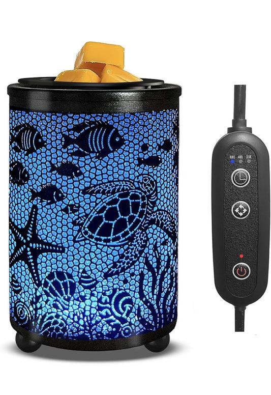 Underwater World Color-Changing Wax Melt Warmer (NEW)...Magical, calming, and ocean-inspired — like bringing the glow of an underwater world into your home.