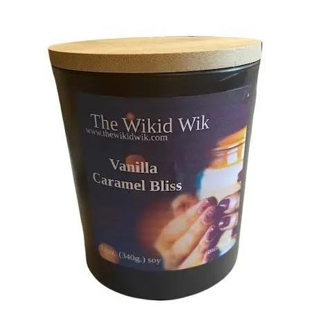 Vanilla Caramel Bliss - Scented Soy Candle (NEW)