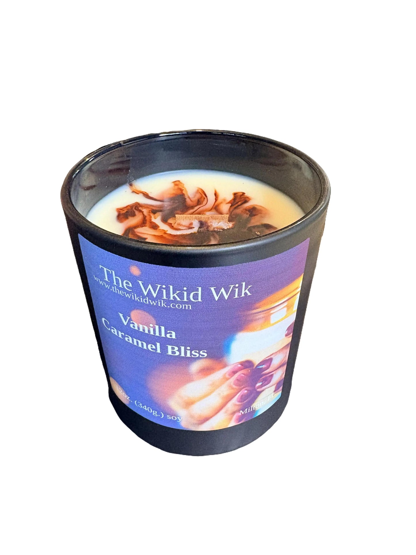 Vanilla Caramel Bliss - Scented Soy Candle (NEW)...Warm, buttery, and indulgent — like caramel melting into creamy vanilla. This is the candle you light when you want your home to feel cozy, comforting, and deliciously inviting.