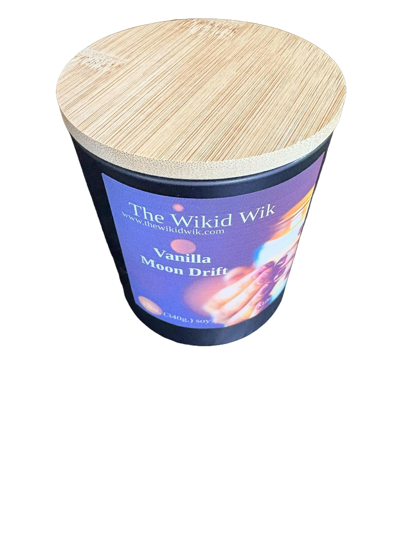 Vanilla Moon Drift - Scented Soy Candle (NEW)...Soft, dreamy, and beautifully calming — like warm vanilla drifting through cool night air.