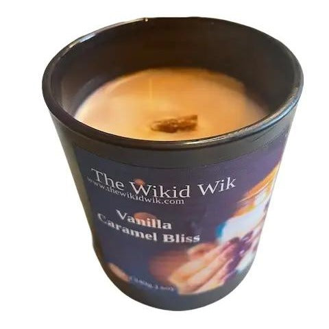 Vanilla Caramel Bliss - Scented Soy Candle (NEW)