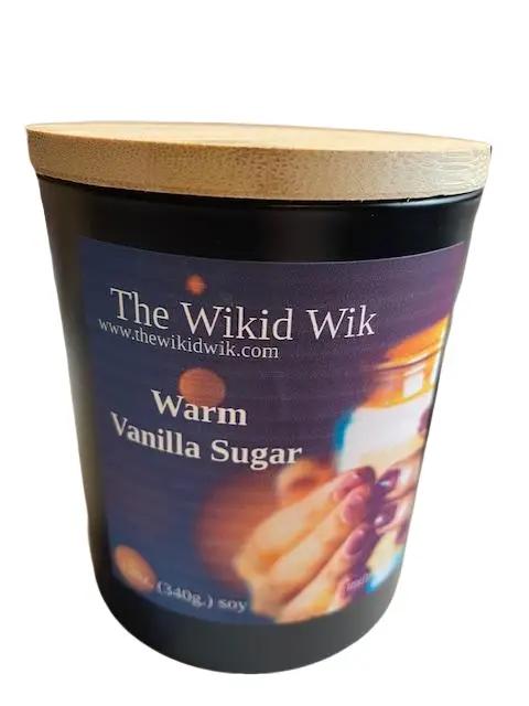 Warm Vanilla Sugar - Soy Scented Candle (NEW)...Soft, cozy and comforting - like fresh sugar cookies and warm vanilla wrapped in a hug.