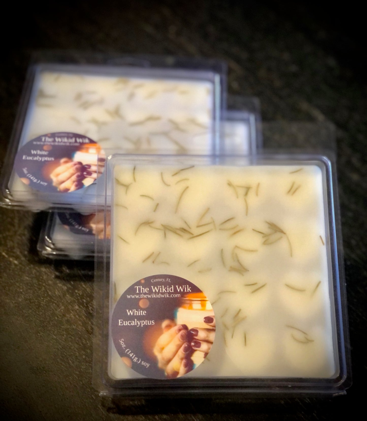 White Eucalyptus LARGE 6oz. - Wax Melts (NEW)